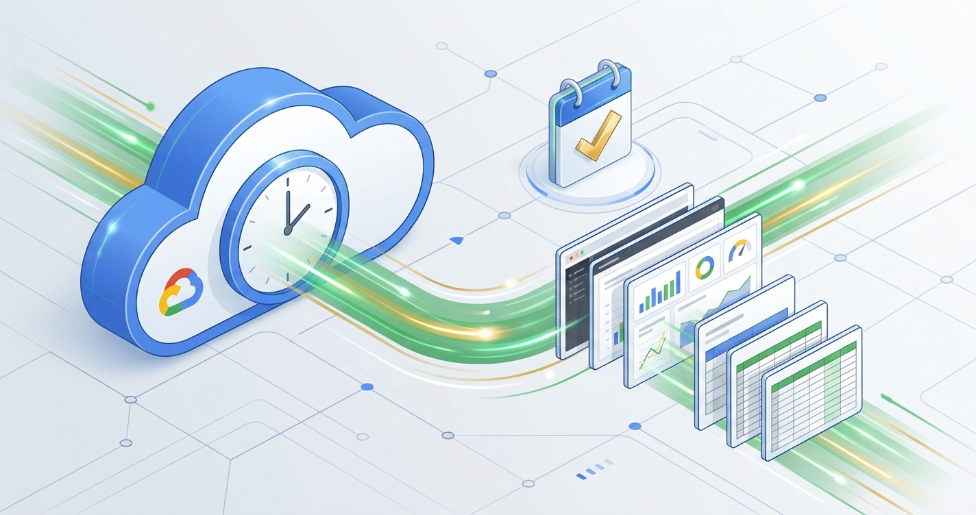 Looker (Google Cloud): Exportações Agendadas Sem Interrupções