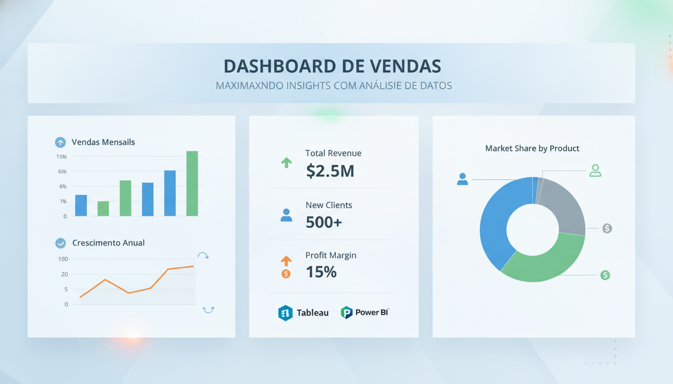Dashboard de Vendas: Maximizando Insights com Análise de Dados