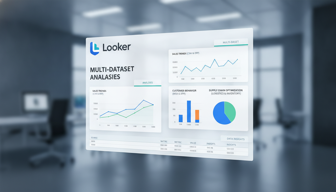 Looker: Desvendando Análises Multi-Dataset